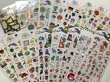 おしえて日本語シール　大人の図鑑シール　にほんのしーる極2枚 おしえて日本語シール大人の図鑑シールにほんのしーる極2枚